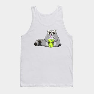 Slushier Raccoon Tank Top